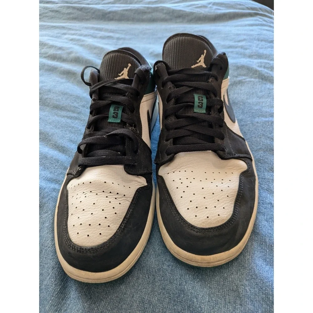 Jordan 1 Low Mystic Green 2019 - 553558-113 s Size 13